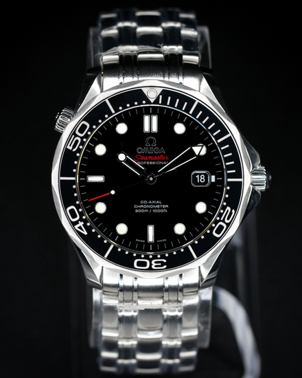 No Reserve - 2020 Omega Seamaster Diver 300M 41MM Black Dial Steel Bracelet (212.30.41.20.01.003)