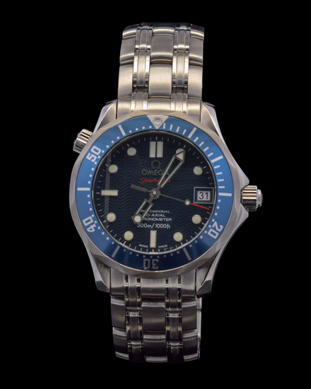 Omega Seamaster Diver 300M 36.25MM Blue Dial Steel Bracelet (2222.80.00)