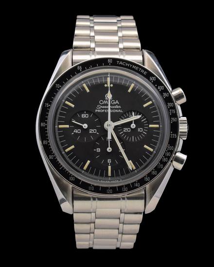 1992 Omega Speedmaster Professional Moonwatch 42MM Black Dial Steel Bracelet (3590.50.00)