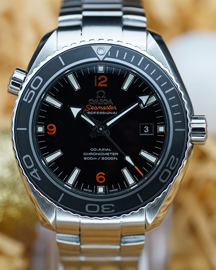 No Reserve - 2021 Omega Seamaster Planet Ocean 600M 45.5MM Black Dial Steel Bracelet (232.30.46.21.01.003)