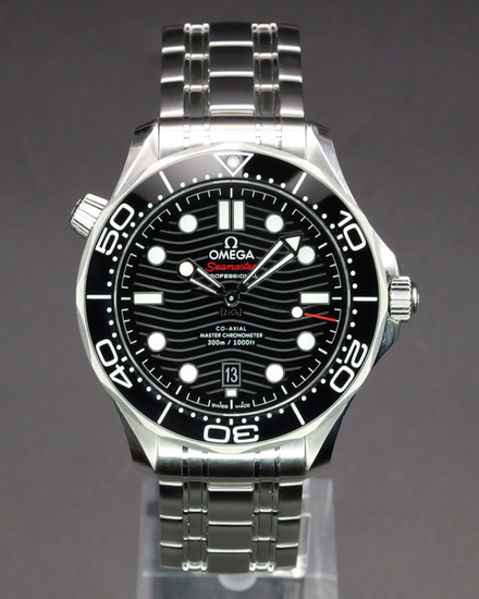 No Reserve - 2026 Omega Seamaster Diver 300M 42MM Black Dial Steel Bracelet (210.30.42.20.01.001)