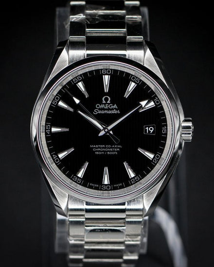 No Reserve - 2021 Omega Seamaster Aqua Terra 150M 41.5MM Black Dial Steel Bracelet (231.10.42.21.01.003)