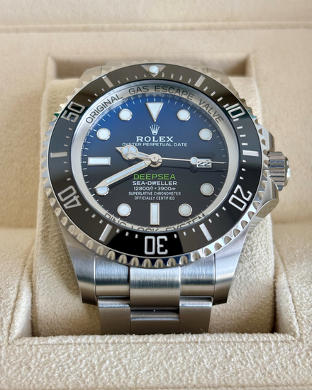 2022 Rolex Sea-Dweller Deepsea "James Cameron" 44MM Blue Dial Oyster Bracelet (126660)