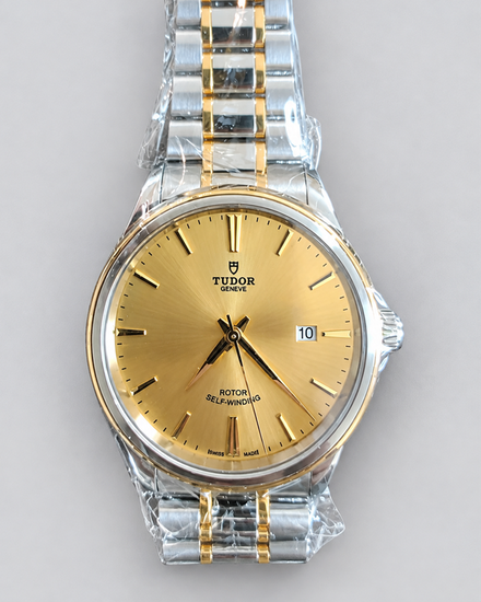 2015 Tudor Style 41MM Champagne Dial Two-Tone Bracelet (12703)