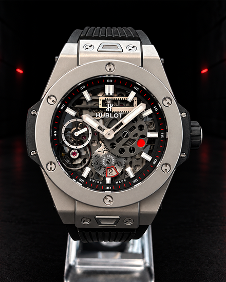 No Reserve - 2018 Hublot Big Bang Meca-10 45MM Skeleton Dial Rubber Strap (414.NI.1123.RX)