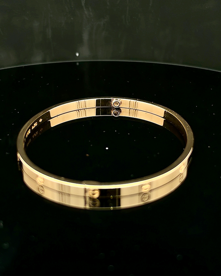 2020 Cartier Love Bracelet Yellow Gold Size 19 Small Model (Love Bracelet)