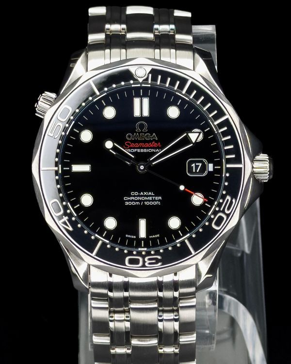 2019 Omega Seamaster Diver 300M 41MM Black Dial Steel Bracelet (212.30.41.20.01.003)