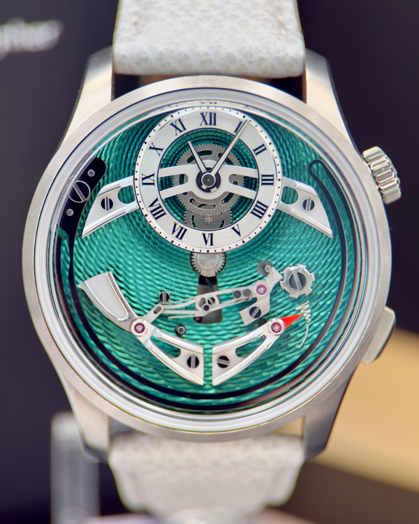 2025 Christopher Ward C1 41MM Green Dial Leather Strap (CO1-41APT3-T00V0)