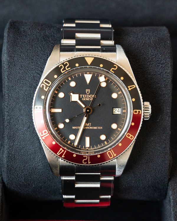 No Reserve - 2024 Tudor Black Bay '58 GMT "Coke" 39MM Black Dial Steel Bracelet (7939G1A0NRU)