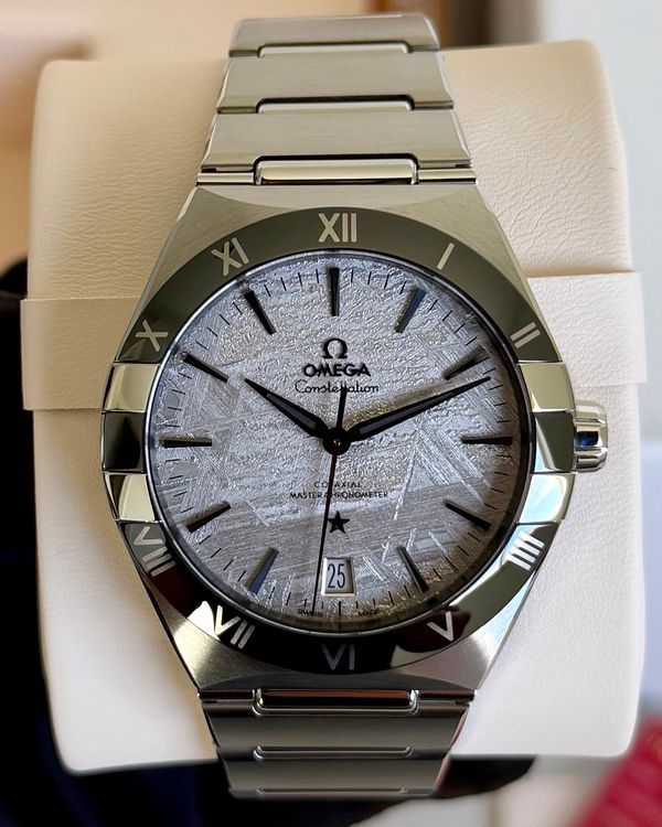 2024 Omega Constellation 41MM Meteorite Dial Steel Bracelet (131.30.41.21.99.001)