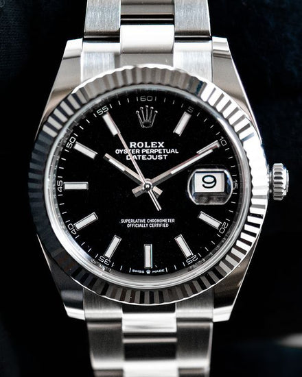2026 Rolex Datejust 41MM Black Dial Oyster Bracelet (126334)