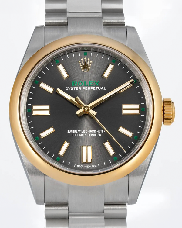 2026 Rolex Oyster Perpetual "100 Years" 41MM Slate Dial Oyster Bracelet (134303)