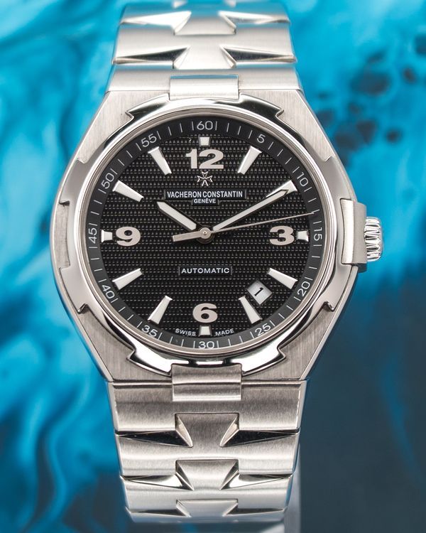 2015 Vacheron Constantin Overseas 42MM Black Dial Steel Bracelet (47040/B01A-9094)