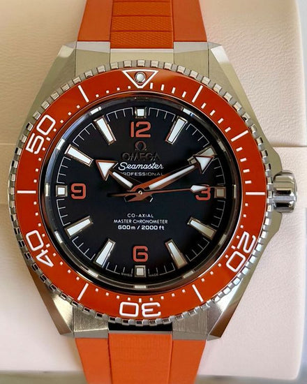 2026 Omega Seamaster Planet Ocean 600M 42MM Black Dial Rubber Strap (217.32.42.21.01.004)