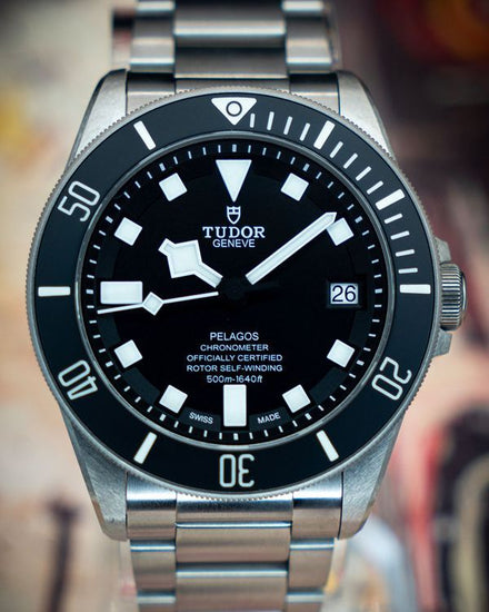2023 Tudor Pelagos 42MM Black Dial Titanium Bracelet (25600TN)