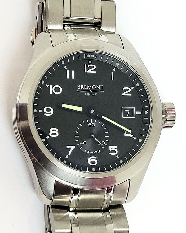 Bremont Broadsword 40MM Black Dial Steel Bracelet (BROADSWORD-R-S)