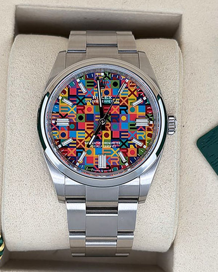 2026 Rolex Oyster Perpetual 36MM Multicolor "Jubilee" Dial Oyster Bracelet (126000)