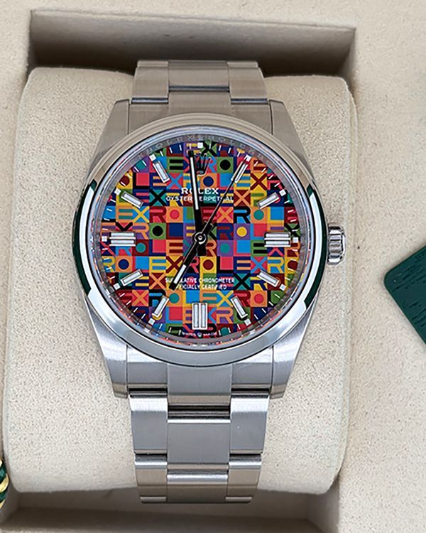 2026 Rolex Oyster Perpetual 36MM Multicolor "Jubilee" Dial Oyster Bracelet (126000)