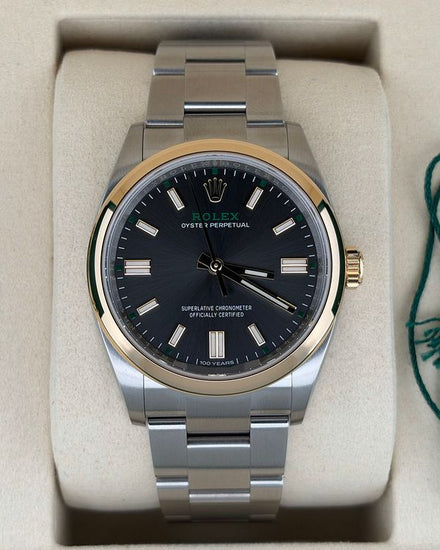 2026 Rolex Oyster Perpetual "100 Years" 36MM Slate Dial Oyster Bracelet (126003)