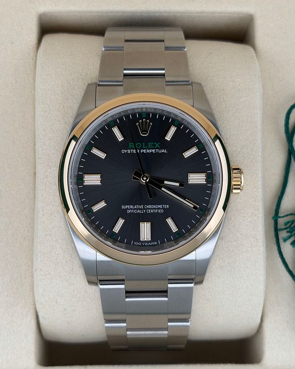 2026 Rolex Oyster Perpetual "100 Years" 36MM Slate Dial Oyster Bracelet (126003)