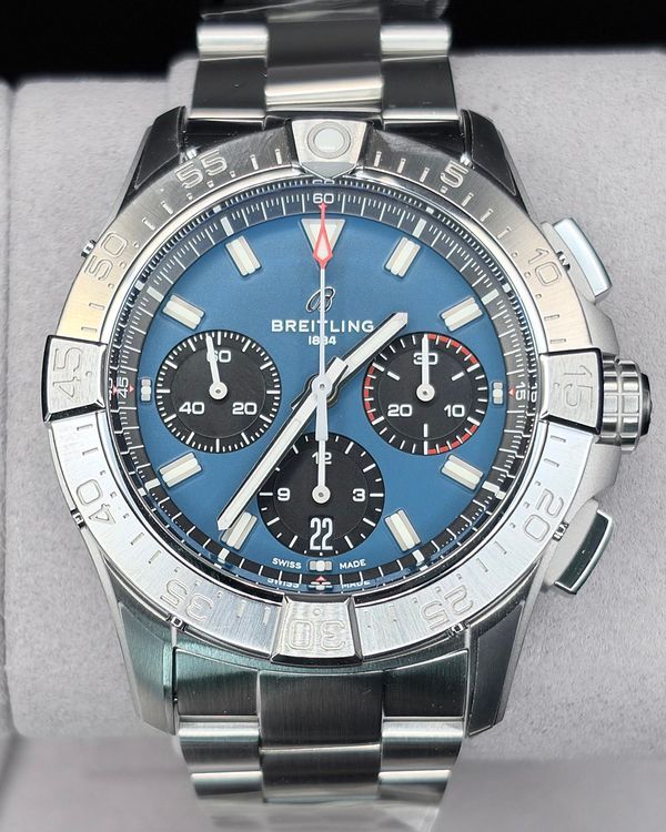 2024 Breitling Avenger B01 Chronograph 42MM Blue Dial Steel Bracelet (AB0146)