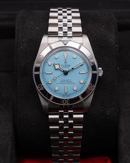2025 Tudor Black Bay '54 "Lagoon Blue" 37MM Turquoise Dial Steel Bracelet (79000)