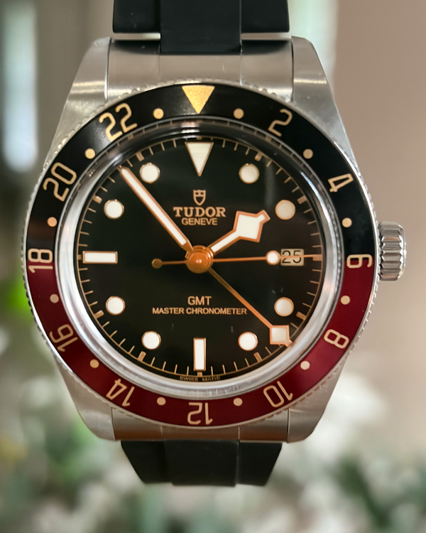 2026 Tudor Black Bay '58 GMT "Coke" 39MM Black Dial Rubber Strap (7939G1A0NRU)