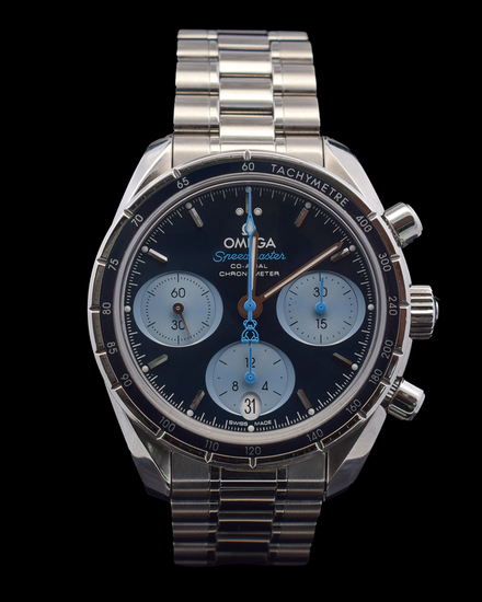 2020 Omega Speedmaster "Orbis" S.E. 38MM Blue Dial Steel Bracelet (324.30.38.50.03.002)