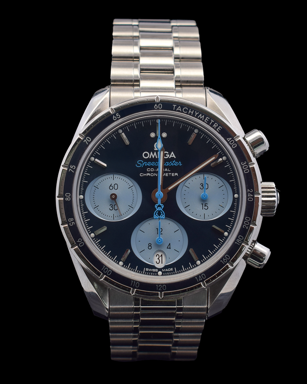 2020 Omega Speedmaster "Orbis" S.E. 38MM Blue Dial Steel Bracelet (324.30.38.50.03.002)