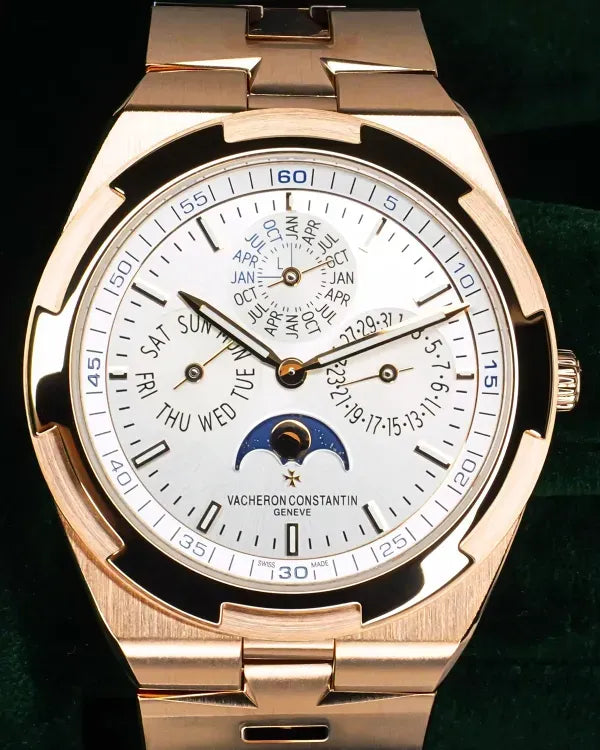 2020 Vacheron Constantin Overseas 41.5MM Silver Dial Rose Gold Bracelet (4300V/120R-B064)