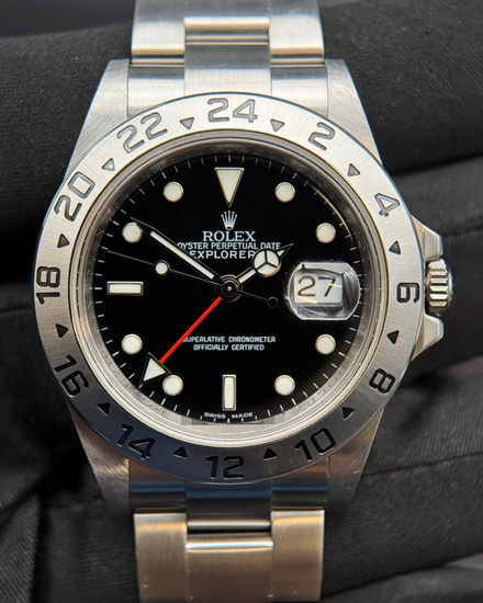 2011 Rolex Explorer 40MM Black Dial Oyster Bracelet (16570)