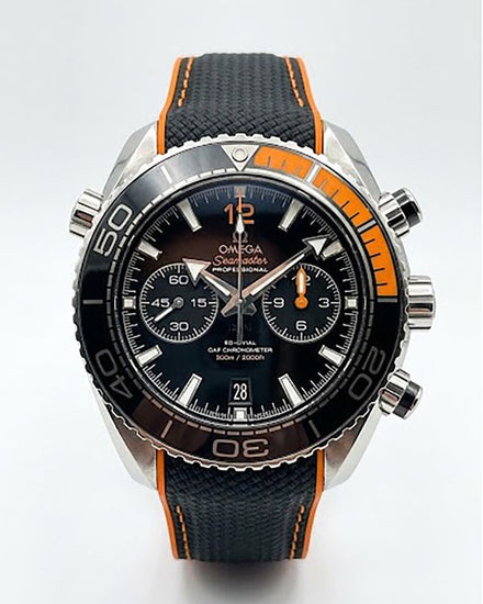 2020 Omega Seamaster Planet Ocean 600M 45.5MM Black Dial Rubber Strap (215.32.46.51.01.001)