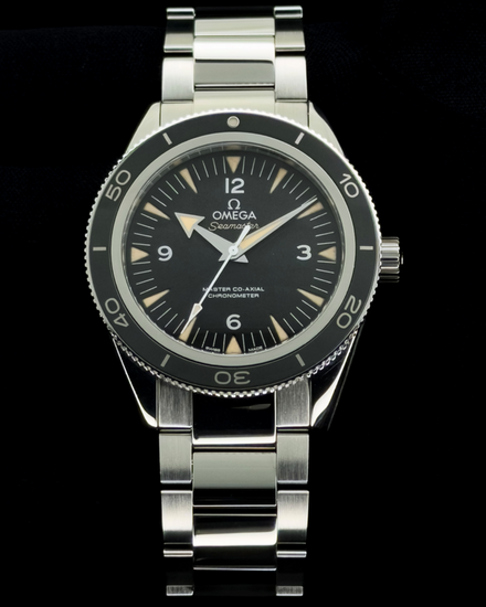 2022 Omega Seamaster 300 41MM Black Dial Steel Bracelet (233.30.41.21.01.001)