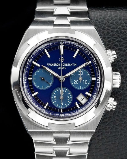 2021 Vacheron Constantin Overseas 42.5MM Blue Dial Steel Bracelet (5500V/110A-B148)