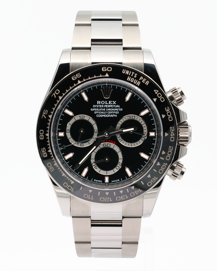 2025 Rolex Cosmograph Daytona 40MM Black Dial Oyster Bracelet (126500LN)