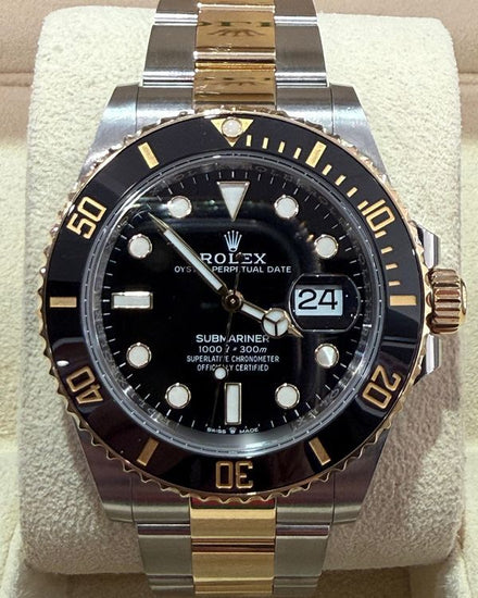 2023 Rolex Submariner Date 41MM Black Dial Two-Tone Oyster Bracelet (126613LN)