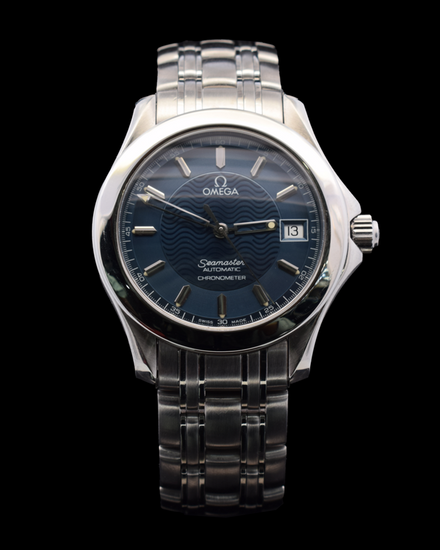 Omega Seamaster 120M 36MM Blue Dial Steel Bracelet (2501.81.00)