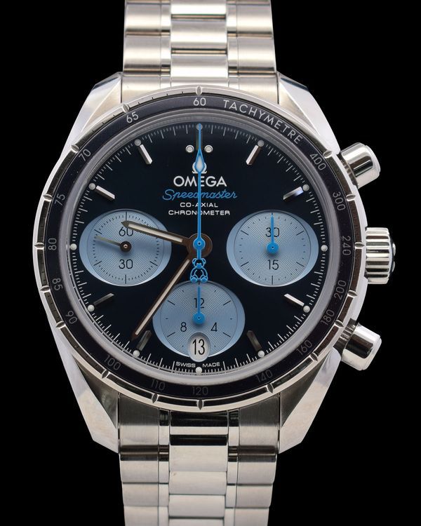 Omega Speedmaster "Orbis" S.E. 38MM Blue Dial Steel Bracelet (324.30.38.50.03.002)