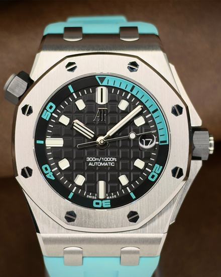 2026 Audemars Piguet Royal Oak Offshore 42MM Black Dial Rubber Strap  (15720ST.OO.A355CA.01)