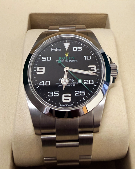 2026 Rolex Air-King 40MM Black Dial Oyster Bracelet (126900)