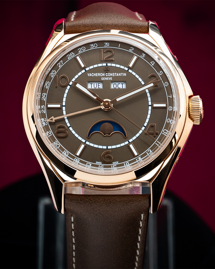 2022 Vacheron Constantin Fiftysix 40MM Brown Dial Leather Strap (4000E/000R-B065)