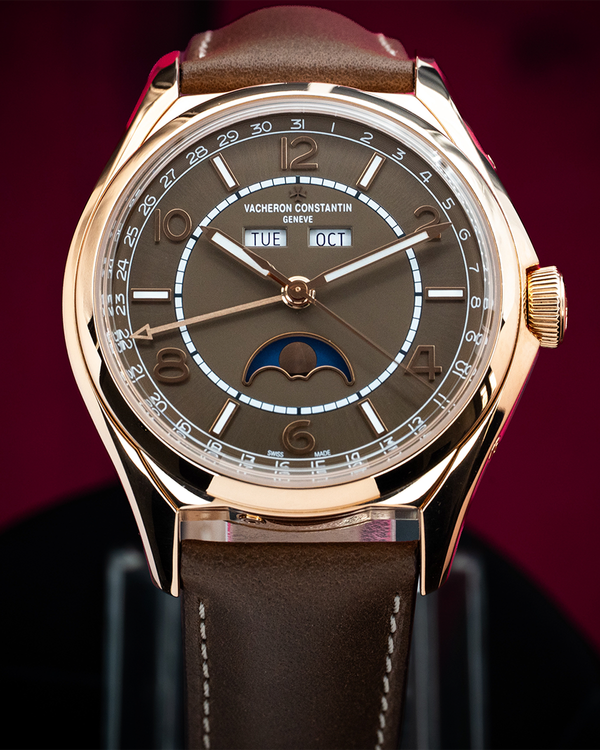 2022 Vacheron Constantin Fiftysix 40MM Brown Dial Leather Strap (4000E/000R-B065)