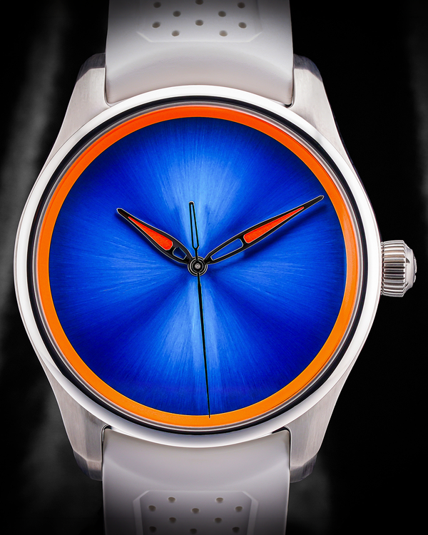 2026 H. Moser & Cie Pioneer Centre Seconds "Spiced Aqua" 42.8MM Turquoise Dial Rubber Strap (3201-1202)