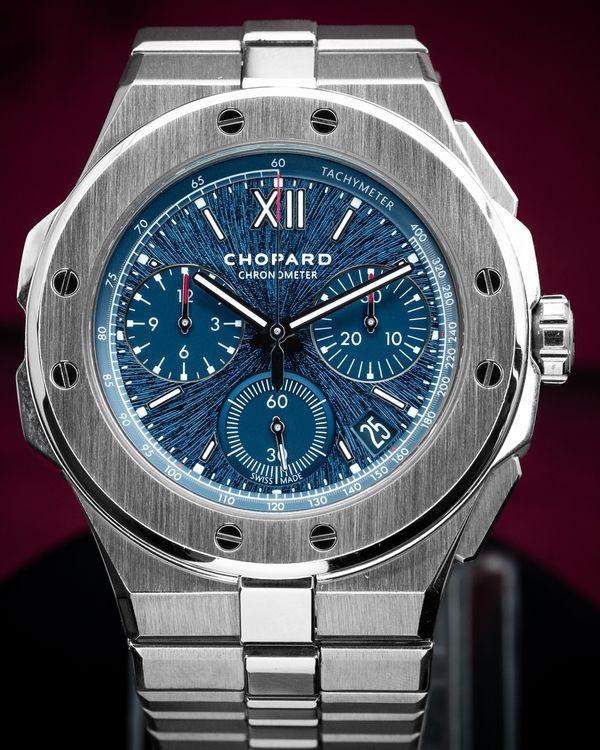 2022 Chopard Alpine Eagle XL 44MM Blue Dial Steel Bracelet (298609-3001)