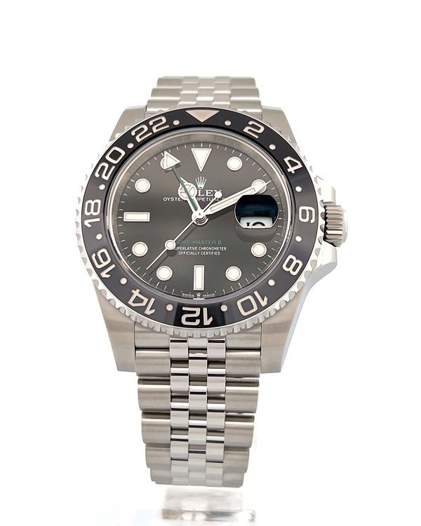 2026 Rolex GMT-Master II "Bruce Wayne" 40MM Black Dial Jubilee Bracelet (126710GRNR)
