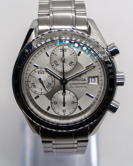 Omega Speedmaster Date 39MM Silver Dial Steel Bracelet (3513.30.00)