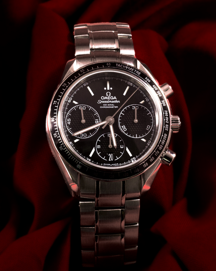 2021 Omega Speedmaster Racing 40MM Black Dial Steel Bracelet (326.30.40.50.01.001)