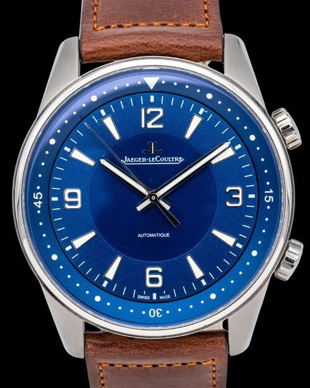 2021  Jaeger-LeCoultre Polaris 41MM Blue Dial Leather Strap (Q9008480)