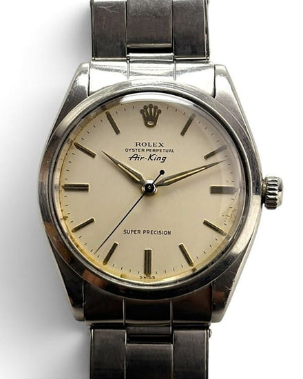 Rolex Air-King 34MM Silver Dial Oyster Bracelet (5500)
