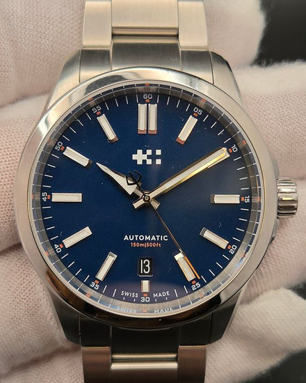 2022 Christopher Ward C63 Sealander 39MM Blue Dial Steel Bracelet (C63-39ADA3-S00B1)